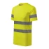 Tricou Hi-Vis dungi reflectorizante,  55% bumbac,  Galben