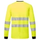 Tricou Hi-Vis slimfit cu maneca lunga, continut ridicat din bumbac 55%, Galben-Negru Tricou Hi-Vis slimfit cu maneca lunga, continut ridicat din bumbac 55%, Galben-Negru