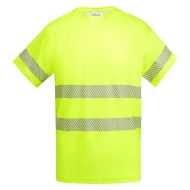 Tricou HiVis cu 55% bumbac, 170 g/mp Galben