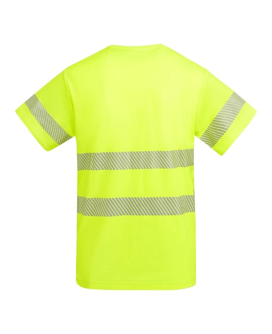 Tricou HiVis cu 55% bumbac, 170 g/mp Galben