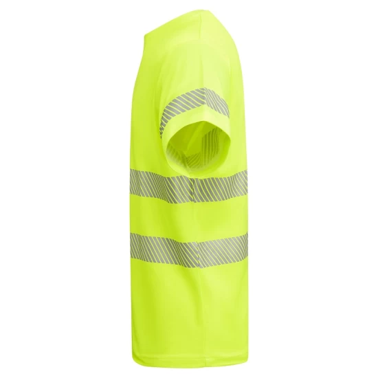 Tricou Hi-Vis, continut ridicat din bumbac, 170 g/mp, Galben Tricou Hi-Vis, continut ridicat din bumbac, 170 g/mp, Galben