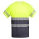 Tricou Hi-Vis, continut ridicat din bumbac, 170 g/mp, Galben/Gri Tricou Hi-Vis, continut ridicat din bumbac, 170 g/mp, Galben/Gri