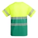 Tricou Hi-Vis, continut ridicat din bumbac, 170 g/mp, Galben/Verde Tricou Hi-Vis, continut ridicat din bumbac, 170 g/mp, Galben/Verde