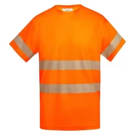 Tricou HiVis cu 55% bumbac, 170 g/mp Portocaliu