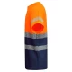 Tricou Hi-Vis, continut ridicat din bumbac, 170 g/mp, Portocaliu/Bleumarin Tricou Hi-Vis, continut ridicat din bumbac, 170 g/mp, Portocaliu/Bleumarin