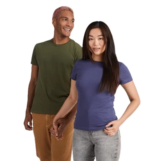 Tricou maneca scurta femei, densitate 155g/mp, bleumarin Tricou maneca scurta femei, densitate 155g/mp, bleumarin