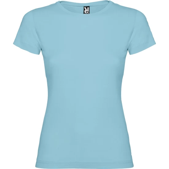 Tricou maneca scurta femei, densitate 155g/mp, albastru deschis Tricou maneca scurta femei, densitate 155g/mp, albastru deschis
