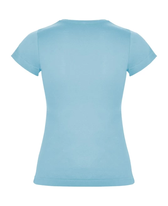 Tricou maneca scurta femei, densitate 155g/mp, albastru deschis Tricou maneca scurta femei, densitate 155g/mp, albastru deschis