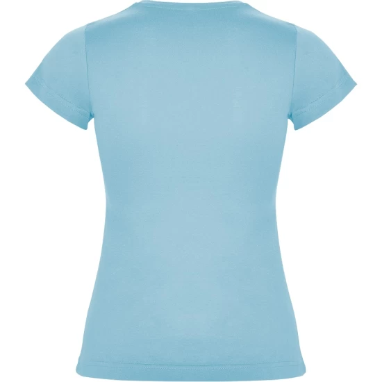 Tricou maneca scurta femei, densitate 155g/mp, albastru deschis Tricou maneca scurta femei, densitate 155g/mp, albastru deschis