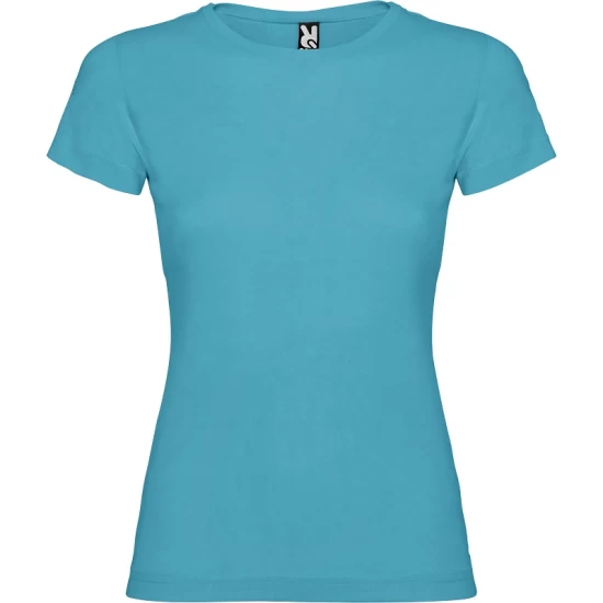 Tricou maneca scurta femei, densitate 155g/mp, albastru turcoaz Tricou maneca scurta femei, densitate 155g/mp, albastru turcoaz