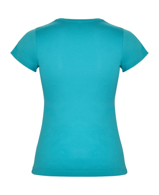 Tricou maneca scurta femei, densitate 155g/mp, albastru turcoaz Tricou maneca scurta femei, densitate 155g/mp, albastru turcoaz