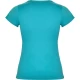 Tricou maneca scurta femei, densitate 155g/mp, albastru turcoaz Tricou maneca scurta femei, densitate 155g/mp, albastru turcoaz