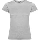 Tricou maneca scurta femei, densitate 155g/mp, gri deschis Tricou maneca scurta femei, densitate 155g/mp, gri deschis