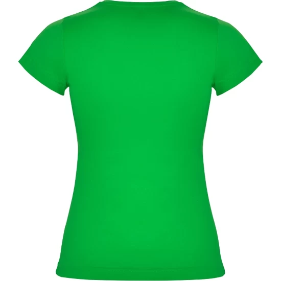 Tricou maneca scurta femei, densitate 155g/mp, verde iarba Tricou maneca scurta femei, densitate 155g/mp, verde iarba