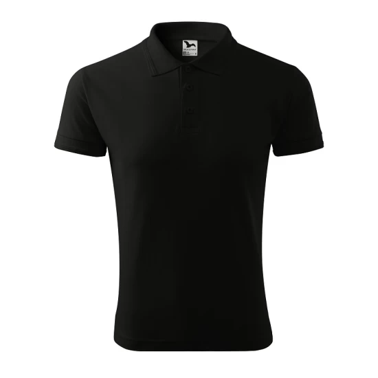 Tricou polo barbati 200g/m2 Malfini Pique Polo 203, Negru Tricou polo barbati 200g/m2 Malfini Pique Polo 203, Negru