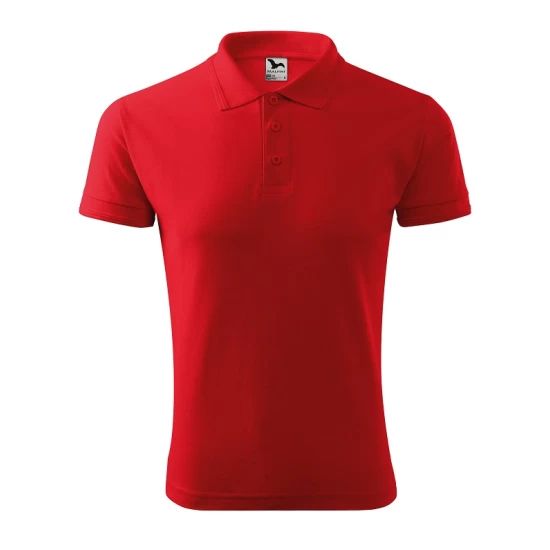 Tricou polo barbati 200g/m2 Malfini Pique Polo 203, Rosu Tricou polo barbati 200g/m2 Malfini Pique Polo 203, Rosu