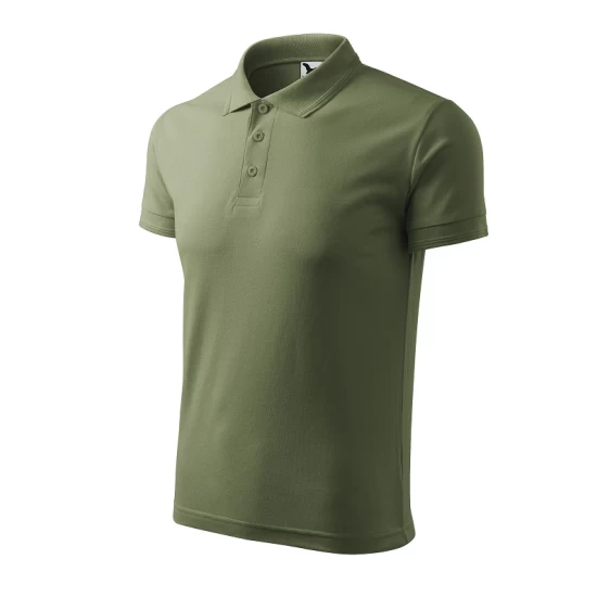 Tricou polo barbati 200g/m2 Malfini Pique Polo 203, Khaki Tricou polo barbati 200g/m2 Malfini Pique Polo 203, Khaki