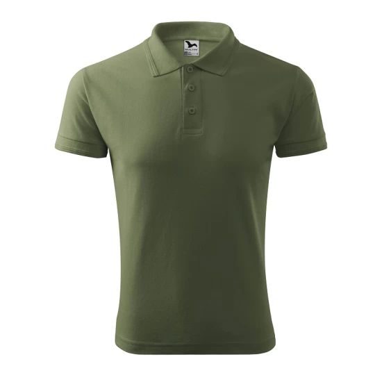 Tricou polo barbati 200g/m2 Malfini Pique Polo 203, Khaki Tricou polo barbati 200g/m2 Malfini Pique Polo 203, Khaki