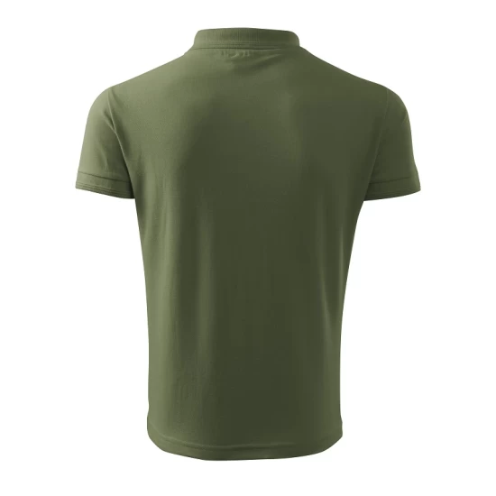 Tricou polo barbati 200g/m2 Malfini Pique Polo 203, Khaki Tricou polo barbati 200g/m2 Malfini Pique Polo 203, Khaki