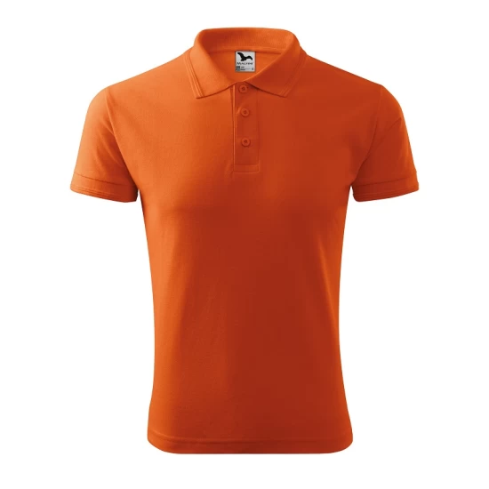 Tricou polo barbati 200g/m2 Malfini Pique Polo 203, Portocaliu Tricou polo barbati 200g/m2 Malfini Pique Polo 203, Portocaliu