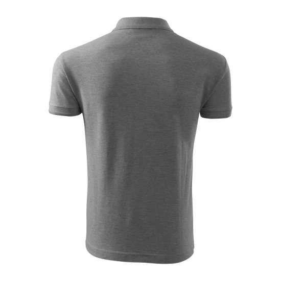 Tricou polo barbati 200g/m2 Malfini Pique Polo 203, Gri inchis Tricou polo barbati 200g/m2 Malfini Pique Polo 203, Gri inchis