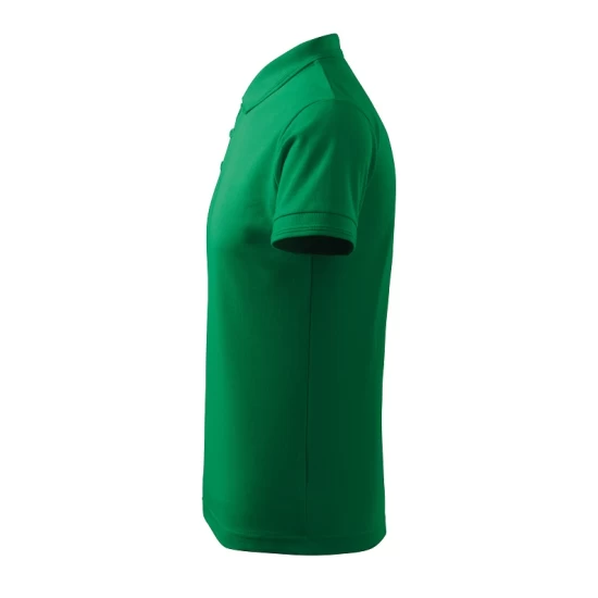 Tricou polo barbati 200g/m2 Malfini Pique Polo 203, Verde mediu Tricou polo barbati 200g/m2 Malfini Pique Polo 203, Verde mediu