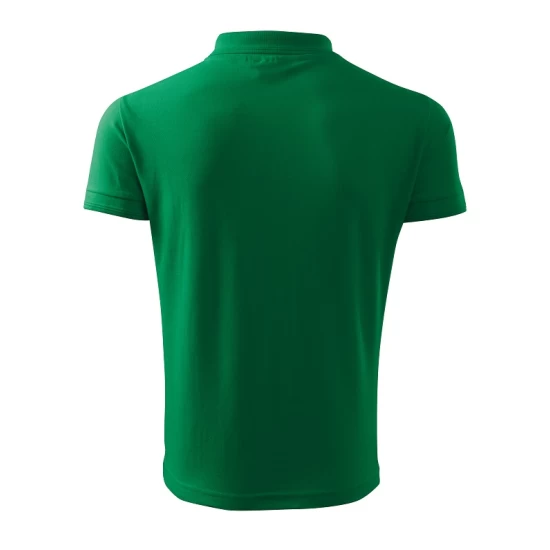 Tricou polo barbati 200g/m2 Malfini Pique Polo 203, Verde mediu Tricou polo barbati 200g/m2 Malfini Pique Polo 203, Verde mediu