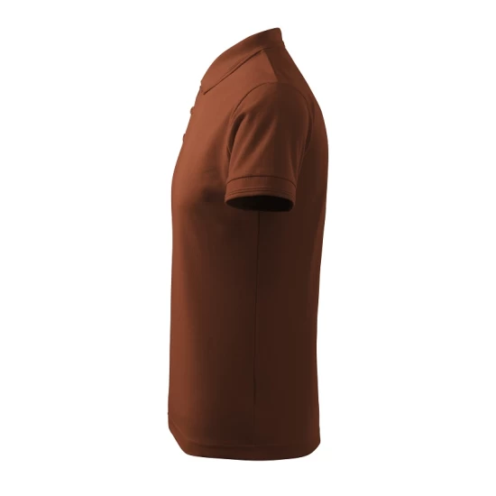 Tricou polo barbati 200g/m2 Malfini Pique Polo 203, Maro Ciocolatiu Tricou polo barbati 200g/m2 Malfini Pique Polo 203, Maro Ciocolatiu