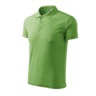 Tricou polo barbati 200g/m2 Malfini Pique Polo 203, Verde iarba