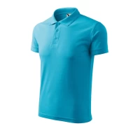 Tricou polo barbati 200g/m2 Malfini Pique Polo 203, Turcoaz Tricou polo barbati 200g/m2 Malfini Pique Polo 203, Turcoaz