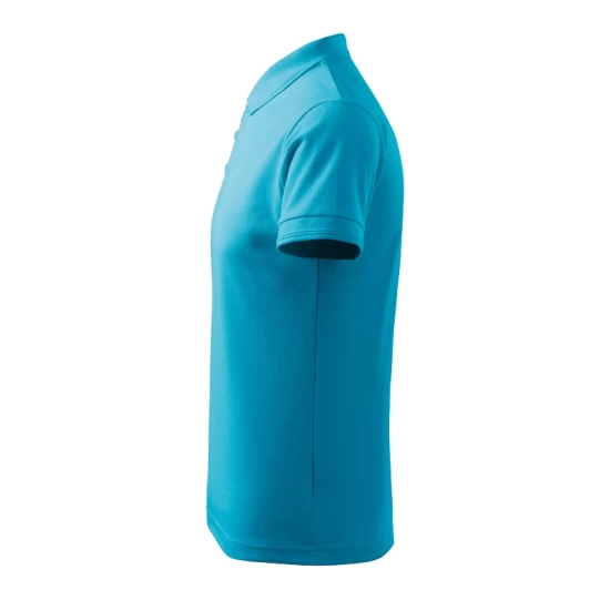 Tricou polo barbati 200g/m2 Malfini Pique Polo 203, Turcoaz Tricou polo barbati 200g/m2 Malfini Pique Polo 203, Turcoaz