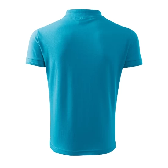 Tricou polo barbati 200g/m2 Malfini Pique Polo 203, Turcoaz Tricou polo barbati 200g/m2 Malfini Pique Polo 203, Turcoaz