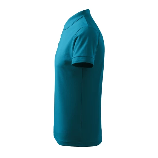Tricou polo barbati 200g/m2 Malfini Pique Polo 203, Turcoaz inchis Tricou polo barbati 200g/m2 Malfini Pique Polo 203, Turcoaz inchis