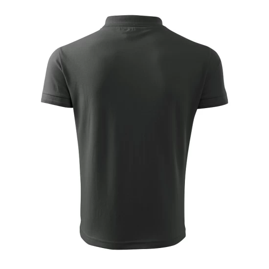 Tricou polo barbati 200g/m2 Malfini Pique Polo 203, Gri ardezie Tricou polo barbati 200g/m2 Malfini Pique Polo 203, Gri ardezie