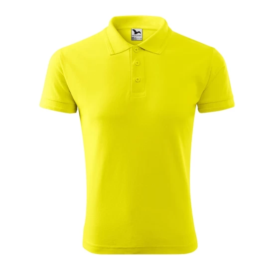 Tricou polo barbati 200g/m2 Malfini Pique Polo 203, Galben Lamaie Tricou polo barbati 200g/m2 Malfini Pique Polo 203, Galben Lamaie