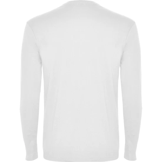 Tricou maneca lunga si manseta, bumbac 165g/m2, alb Tricou maneca lunga si manseta, bumbac 165g/m2, alb