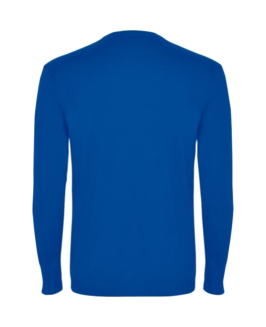 Tricou maneca lunga si manseta, bumbac 165g/m2, albastru regal Tricou maneca lunga si manseta, bumbac 165g/m2, albastru regal