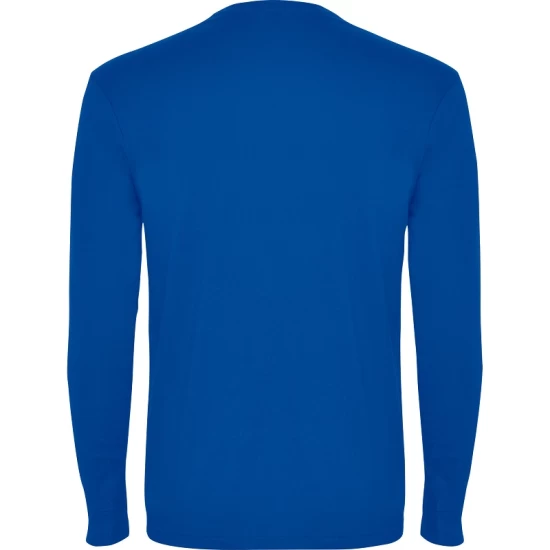 Tricou maneca lunga si manseta, bumbac 165g/m2, albastru regal Tricou maneca lunga si manseta, bumbac 165g/m2, albastru regal