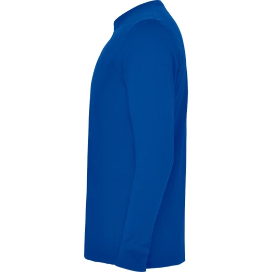 Tricou maneca lunga si manseta, bumbac 165g/m2, albastru regal Tricou maneca lunga si manseta, bumbac 165g/m2, albastru regal