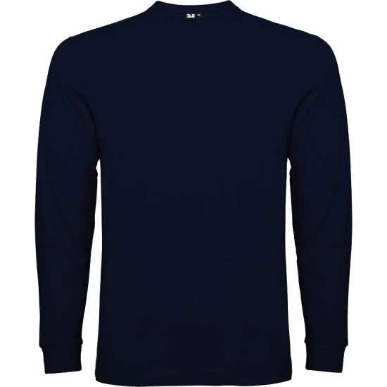 Tricou maneca lunga si manseta, bumbac 165g/m2, bleumarin Tricou maneca lunga si manseta, bumbac 165g/m2, bleumarin