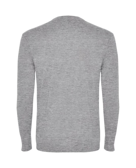 Tricou maneca lunga si manseta, bumbac 165g/m2, gri deschis Tricou maneca lunga si manseta, bumbac 165g/m2, gri deschis