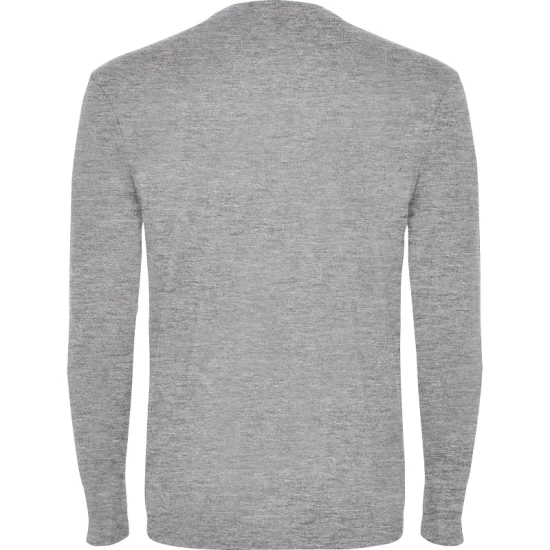 Tricou maneca lunga si manseta, bumbac 165g/m2, gri deschis Tricou maneca lunga si manseta, bumbac 165g/m2, gri deschis