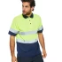 Tricou polo HiVis reflectorizant, poliester, Galben  bleumarin
