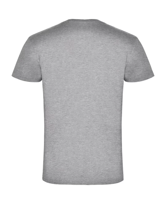 Tricou maneca scurta V-Neck, densitate 155g/mp, gri deschis