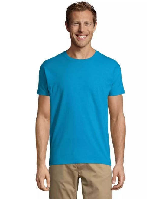 Tricou  bumbac 190 g/m2, Sol's  Albastru deschis