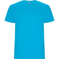 Tricou maneca scurta unisex, densitate 190g/mp, albastru turcoaz