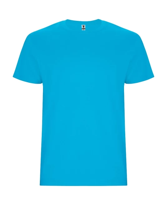 Tricou maneca scurta unisex, densitate 190g/mp, albastru turcoaz