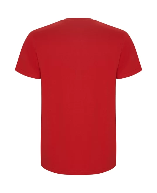 Tricou maneca scurta unisex, densitate 190g/mp, rosu