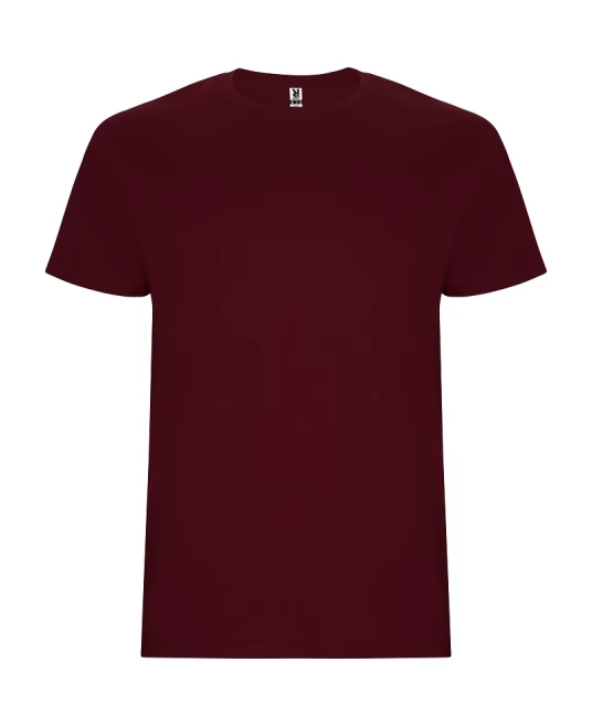 Tricou maneca scurta unisex, densitate 190g/mp, visiniu grena