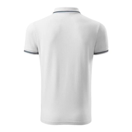 Tricou polo barbati, 200g/m2, Malfini Urban 219, Alb Tricou polo barbati, 200g/m2, Malfini Urban 219, Alb